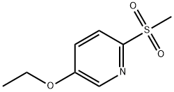 5-Ethoxy-2-mesylpyridine Struktur