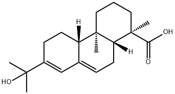 15-Hydroxyabieta-7,13-dien-18-oic acid Struktur