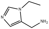 1H-Imidazole-5-methanamine, 1-ethyl- Struktur