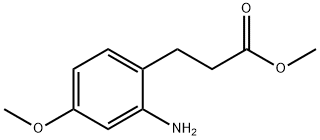 Benzenepropanoic acid, 2-amino-4-methoxy-, methyl ester Struktur