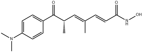 (-)-Trichostatin A Struktur