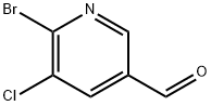 6-bromo-5-chloronicotinaldehyde Struktur