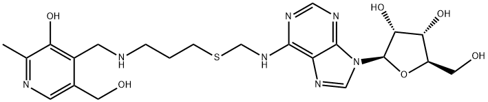 adenosine-N(6)-methyl-propylthioether-N-pyridoxamine Struktur