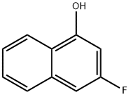 1-Naphthalenol, 3-fluoro- Struktur