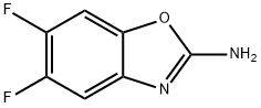 5,6-Difluoro-1,3-benzoxazol-2-amine Struktur