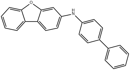 3-Dibenzofuranamine, N-1[1,1'-biphenyl]-4-yl Struktur