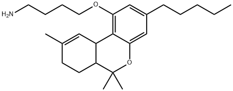 1-O-Aminobutyl-9-tetrahydrocannabinol Struktur