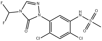 Desmethyl Sulfentrazone Struktur