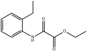 Acetic acid, 2-[(2-ethylphenyl)amino]-2-oxo-, ethyl ester