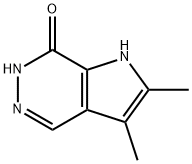 7H-Pyrrolo[2,3-d]pyridazin-7-one,1,6-dihydro-2,3-dimethyl-(9CI) Struktur