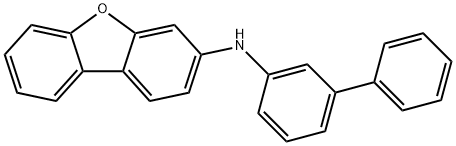 3-Dibenzofuranamine, N-[1,1'-biphenyl]-3-yl- Struktur