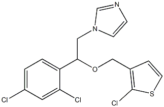 (+)-Tioconazole Struktur