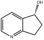 5H-Cyclopenta[b]pyridin-5-ol, 6,7-dihydro-, (5R)- Struktur