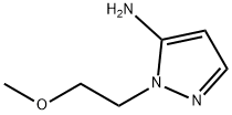 1H-Pyrazol-5-amine,1-(2-methoxyethyl)-(9CI) Struktur