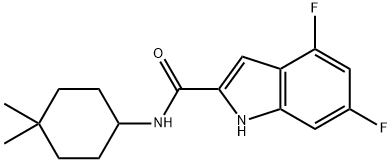 NITD-349 Struktur