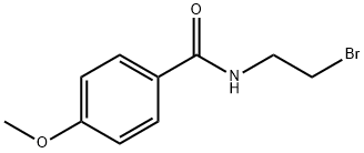 Benzamide, N-(2-bromoethyl)-4-methoxy- Struktur