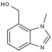 (1-methyl-1H-1,3-benzodiazol-7-yl)methanol Struktur