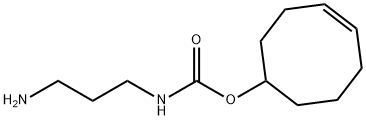 TCO-Amine Hydrochloride Struktur