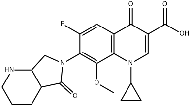 Moxifloxacin Impurity 29 Struktur