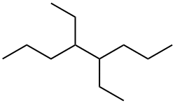 Octane, 4,5-diethyl- Struktur