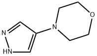 4-(1H-pyrazol-4-yl)morpholine Struktur