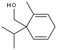 2,5-Cyclohexadiene-1-methanol,2-methyl-1-(1-methylethyl)-(9CI) Struktur