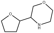 Morpholine, 3-(tetrahydro-2-furanyl)- Struktur