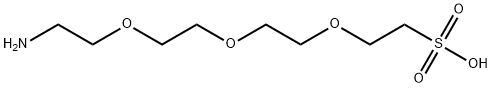 Amino-PEG3-sulfonic acid Struktur