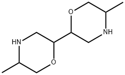 2,2'-Bimorpholine, 5,5'-dimethyl- Struktur