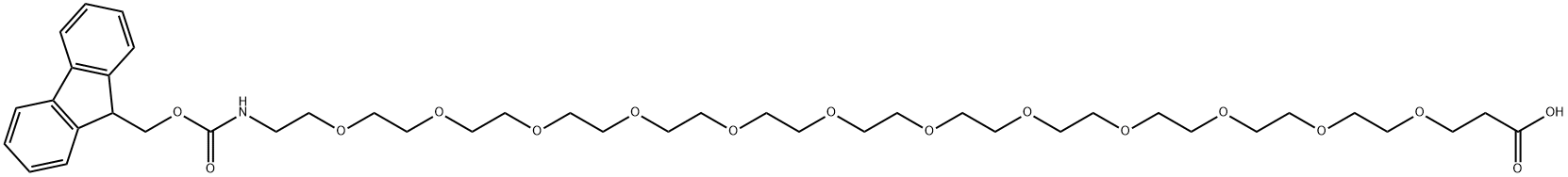 FmocNH-PEG12-CH2CH2COOH|(FMOC-氨基)-PEG12-C2-羧酸