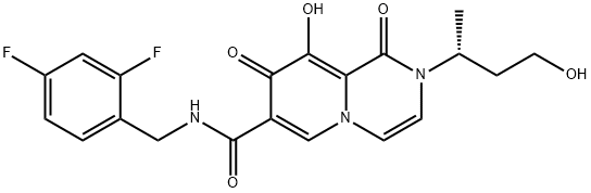 Dolutegravir Impurity 3 Struktur