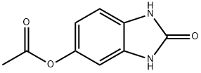 2H-Benzimidazol-2-one,5-(acetyloxy)-1,3-dihydro-(9CI) Struktur