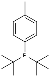 Phosphine, bis(1,1-dimethylethyl)(4-methylphenyl)- Struktur