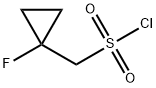 Cyclopropanemethanesulfonyl chloride, 1-fluoro- Struktur