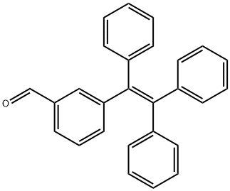 Benzaldehyde, 3-(1,2,2-triphenylethenyl)- Struktur