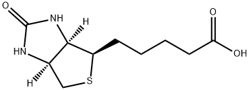 1H-Thieno[3,4-d]imidazole-4-valeric acid, hexahydro-2-oxo-, stereoisomer (8CI) Struktur