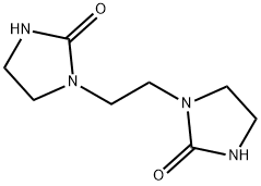 2-Imidazolidinone, 1,1'-(1,2-ethanediyl)bis- Struktur