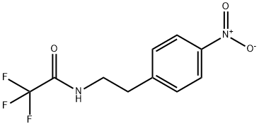 Acetamide, 2,2,2-trifluoro-N-[2-(4-nitrophenyl)ethyl]- Struktur