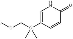 2(1H)-Pyridinone,5-[(methoxymethyl)dimethylsilyl]-(9CI) Struktur