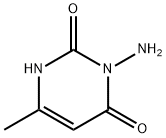 2,4(1H,3H)-Pyrimidinedione,3-amino-6-methyl-(9CI) Struktur