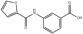 3-(furan-2-aMido)benzoic acid Struktur