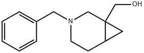 3-Azabicyclo[4.1.0]heptane-1-methanol, 3-(phenylmethyl)- Struktur