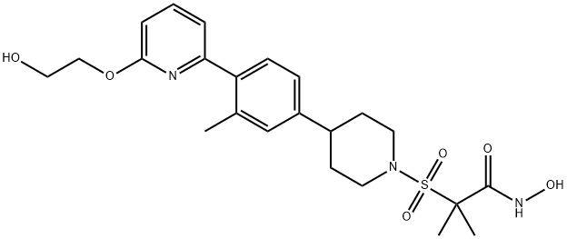 MMP3 inhibitor 1 Struktur