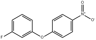 Benzene, 1-fluoro-3-(4-nitrophenoxy)- Struktur