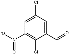 Benzaldehyde, 2,5-dichloro-3-nitro- Struktur