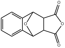 4,9-Epoxybenz[f]isobenzofuran-1,3-dione, 3a,4,9,9a-tetrahydro- Struktur