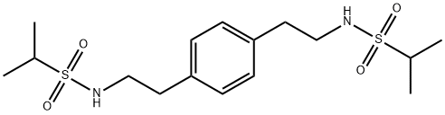 N,N'-(2,2'-(1,4-phenylene)bis(ethane-2,1-diyl))dipropane-2-sulfonaMide Struktur