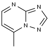 7-methyl-1,2,4-triazolo<1,5-a>-pyrimidine Struktur