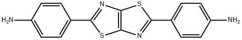 4-[5-(4-AMINOPHENYL)THIAZOLO[5,4-D]THIAZOL-2-YL]ANILINE, 4416-79-9, 結(jié)構(gòu)式