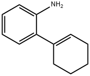 Benzenamine, 2-(1-cyclohexen-1-yl)- Struktur